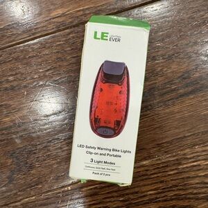 LE LED Safety Warning Bike Light 2 pack